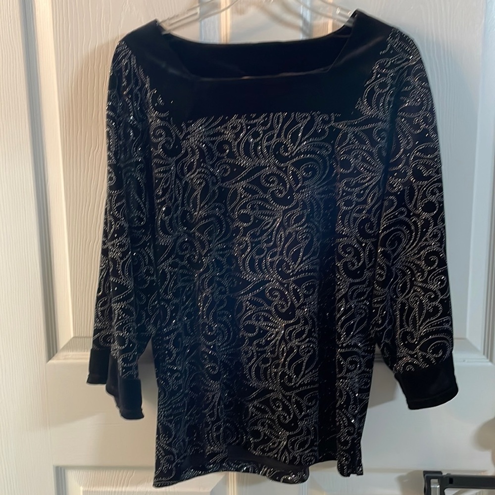 Notations, size: M, women dress shirt